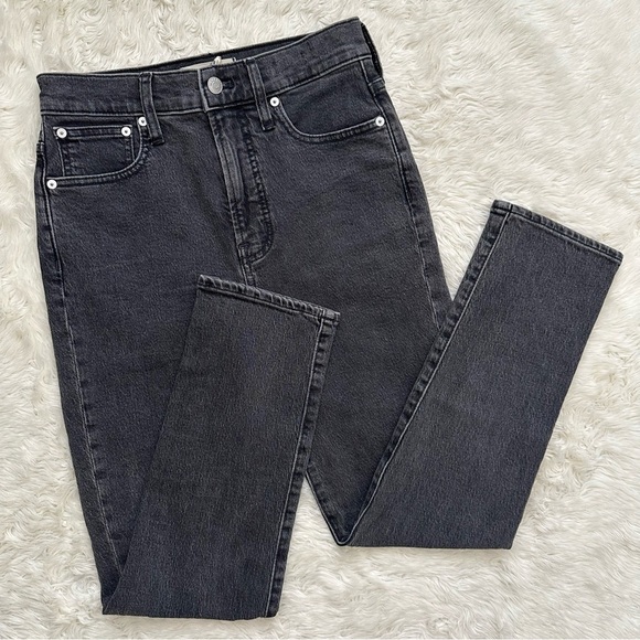 Madewell Jeans The Perfect Vintage Jean High Rise Lunar Wash Black Sz 25 - Picture 3 of 12